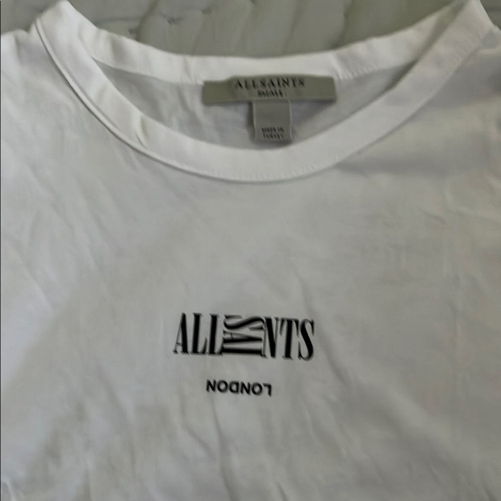 All Saints Classic White Tee
